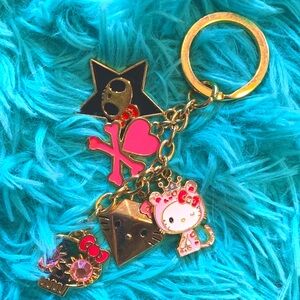 Tokidoki x Hello Kitty and Friends Charm Keychain